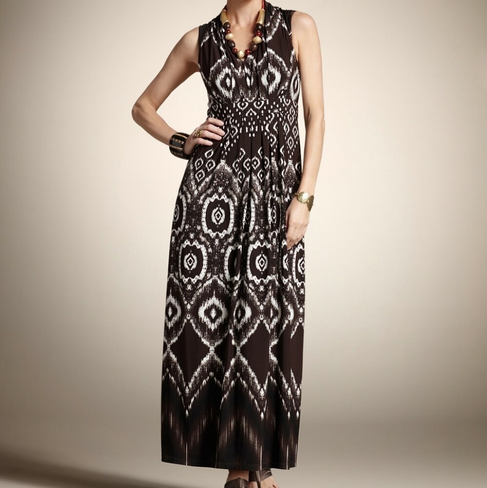 Chico's Medallion Haze Morgan Maxi Dress